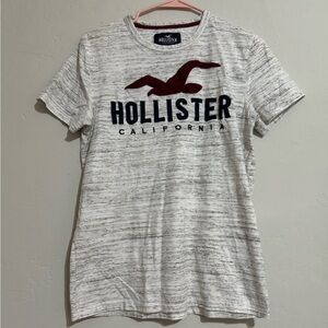 Hollister Gray/Grey Tee/T-shirt (S)